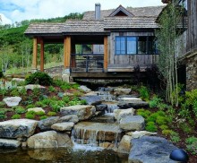 Alt text: water feature